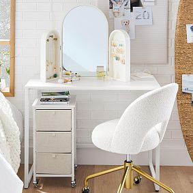 Arched Folding Vanity (30"x24")