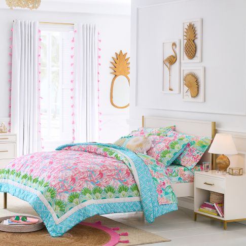 Lilly Pulitzer Pineapple Paradise Bedroom