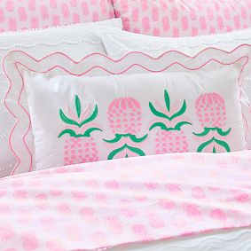 Lilly Pulitzer Pineapple Lumbar Pillow