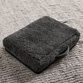 Charcoal Adjustable Sherpa Lapdesk with Storage