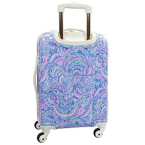 Lilly Pulitzer Happy As A Clam Channeled Hard-Sided Luggage