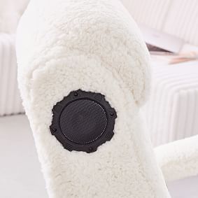 Sherpa Ivory Gaming Chair