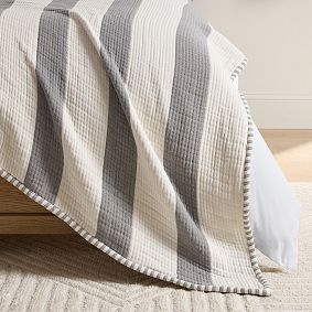 Cabana Stripe Bed Blanket
