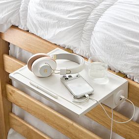 Charging Bedside Tray with USB A/C (6"x11.75")