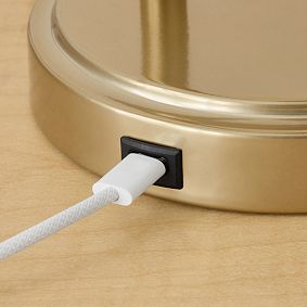 Emery Task Lamp w/USB C (16")