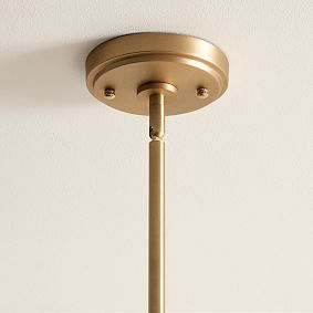 Woven Semi-Flush Mount (36.5")