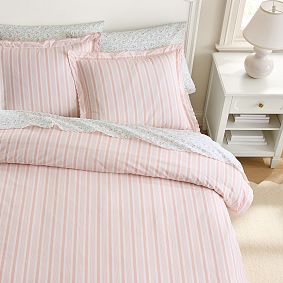 Hill House Home Variegated Stripe Duvet Cover