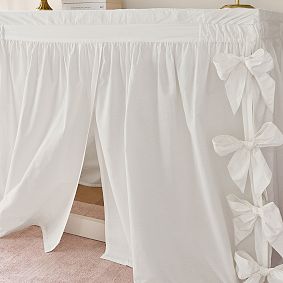 LoveShackFancy Bows Desk Skirt
