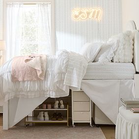 Paige Floral Stripe Sheet Set