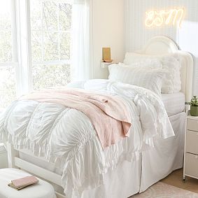 Marshmallow Cozy Wedge Pillow