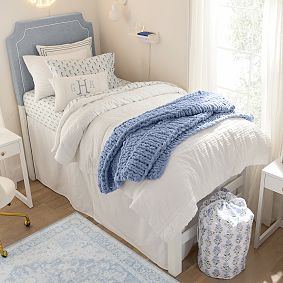 Vaulted Twin XL Bedskirt