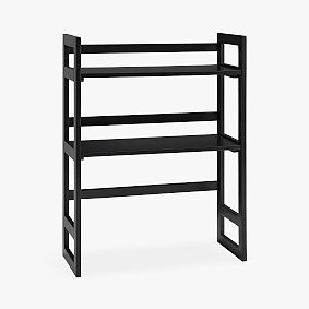 Dorm Foldable Wooden Desk Hutch (28")