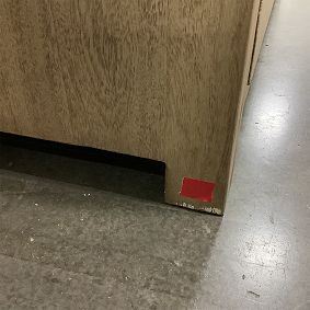 Open Box: Costa 6-Drawer Wide Dresser (56"W x 19"D) - Warm Sand