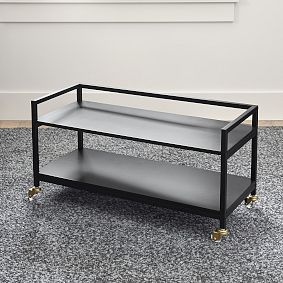 Underbed Shoe Rolling Cart (31.25"x16.25")