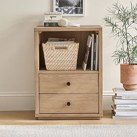 Keaton 2-Drawer Bookcase (22")
