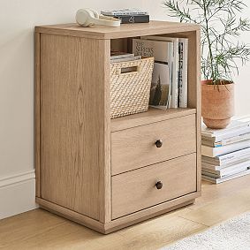Keaton 2-Drawer Bookcase (22")