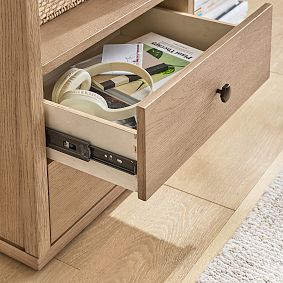 Keaton 2-Drawer Bookcase (22")