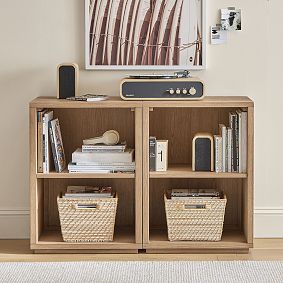 Keaton Cubby Bookcase, Set of 2 (44")