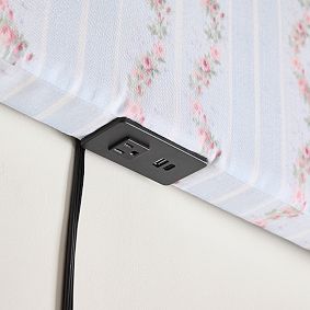 LoveShackFancy Smart Auburn Tufted No Nails Dorm Headboard