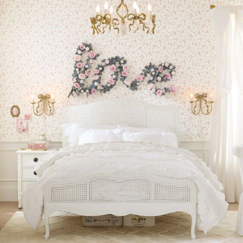 LoveShackFancy Sweet Cottage Bedroom