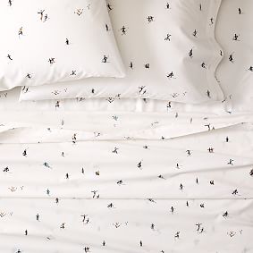 Open Box: Skiers Organic Sheet Set, Full - Multi