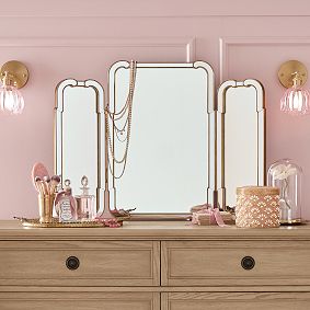 <i>Wicked</i> Trifold Vanity Mirror (37"x26")
