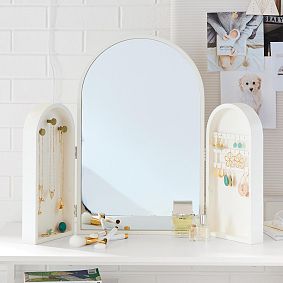 Arched Folding Vanity (30"x24")