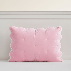 Sweet Velvet Scallop Standard Sham