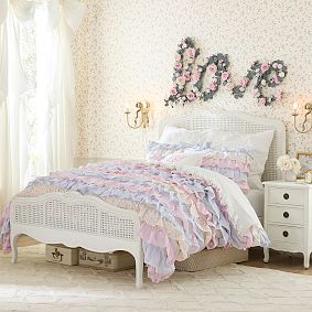 LoveShackFancy Tiered Ruffle Duvet Cover