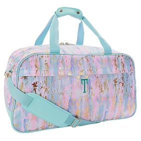 Jet-Set Artsy Recycled Duffle Bag