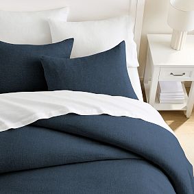 West Elm European Linen Duvet Cover