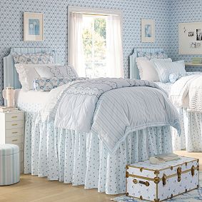 Hill House Home Blue Trellis Wallpaper