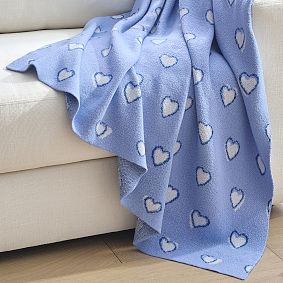 Roller Rabbit Hearts Throw