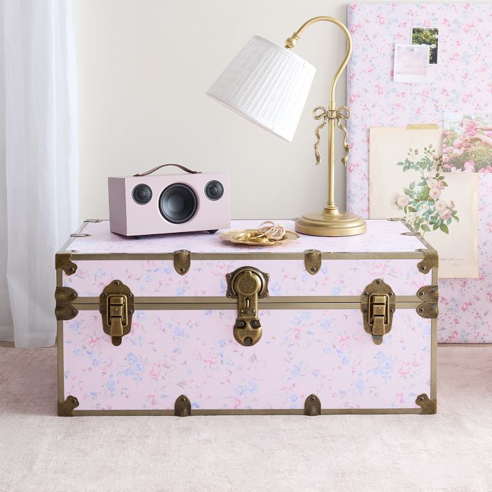 パーソナルハンガーラック　ローズ LoveShackFancy Winsor Rose Viola Standard Dorm Trunk (32