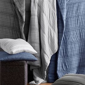 Buttery-Soft Striped Comforter