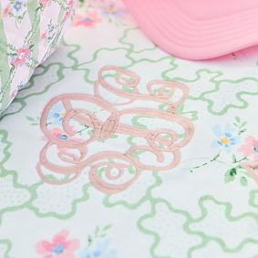 Hill House Home Clematis Scallop Beach Towel UPF 50+