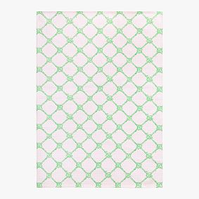 Lilly Pulitzer Bamboo Butterfly Washable Rug
