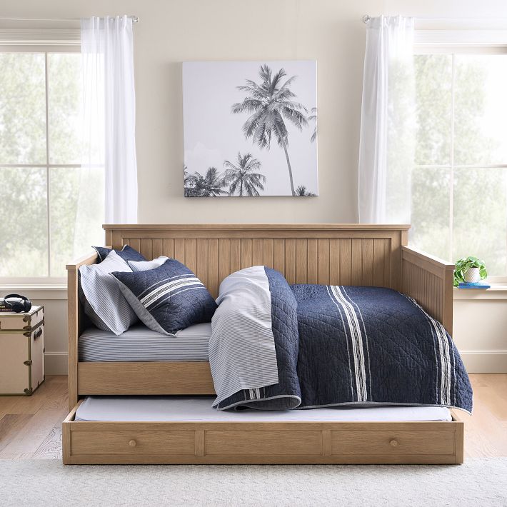 Beadboard Daybed + Trundle | Teen Bed | Pottery Barn Teen
