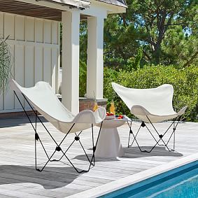 Canvada Natural Indoor/Outdoor Butterfly Chair