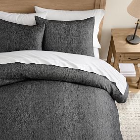 Cozy Melange Flannel Duvet Cover