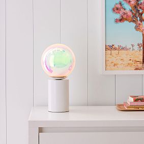 Pearlescent Mini Globe Light