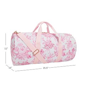 LoveShackFancy Garden Party Damask Classic Duffle Bag