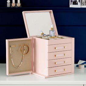 Elle Lacquer Jewelry Box Tower