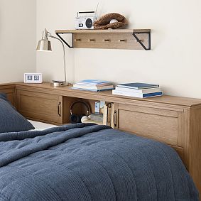 Hampton Corner Storage Bed