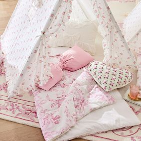 LoveShackFancy Rose Heart Pillow