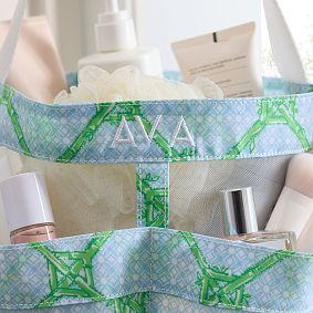 Lilly Pulitzer Bamboo Butterfly Shower Caddy