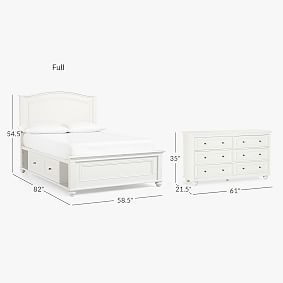 Chelsea Storage Bed &amp; 6-Drawer Dresser Set
