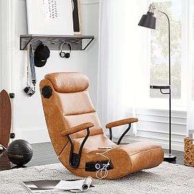 Faux Leather Caramel Gaming Chair