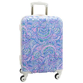 Lilly Pulitzer Happy As A Clam Channeled Hard-Sided Luggage