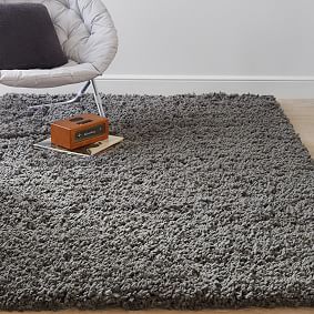 Open Box:   Ultimate Sleepover Performance Shag Rug - Charcoal